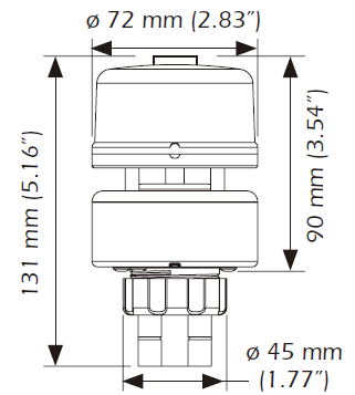 AirMar 200WX-IPX7超声波气象仪(图2)